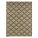 Handmade Natural Fiber Cayon Chocolate Lattice Rug (7'6 x 9'0) - 7'6" x 9'