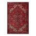 Hand Knotted Heriz Red,Rust Persian Wool Traditional Oriental Area Rug (9x12) - 8' 2'' x 11' 8''