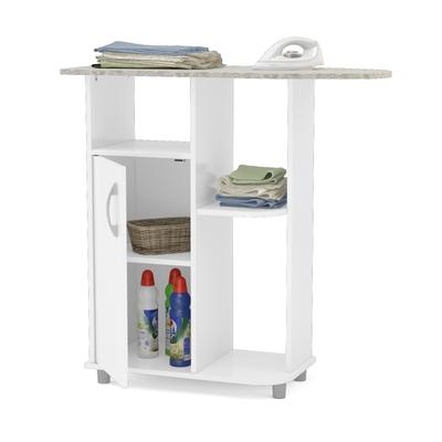 Boahaus Ironing Cabinet White Multipurpose Compact & Functional