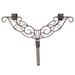 Adjustable Wreath Hanger for Door - Antler (Brown) - Brown