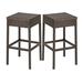 2 Belle Backless Barstools