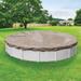 Pool Mate 20-Year Premium Sandstone Winter Cover for Round Above-Ground Swimming Pools