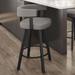 Amisco Parker Swivel Counter and Bar Stool