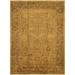 Arshs Fine Rugs Hand-Knotted design Istanbul Collection Dean Gold/Green Wool Rug - 11' x 17'