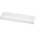 Hide-A-Lite Collection 1-Light Satin White Modern LED Linear Undercabinet Light - 3.28 in x 11.5 in x 1.05 in
