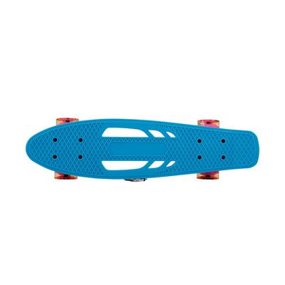 22 Inch Skateboard with LED Light Up PU Wheels And Bendable Deck - 1pc