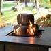 Ceramic Fire Rectangles | Fire Pit Accessory | Modern Decor for Indoor & Outdoor Fire Pits or Fireplaces
