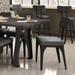 Amisco Sierra Table and Symmetry Chairs Retro Dining Set