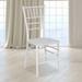 Resin Stackable Chiavari Chair - 15"W x 18.75"D x 35"H - 15"W x 18.75"D x 35"H