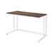 ACME Tyrese Built-in USB Port Writing Desk in Walnut and White