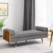 Keairns Mid-century Double End Chaise Lounge with Pillows by Christopher Knight Home - 29.00" L x 71.50" W x 25.75" H