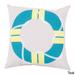 Life Saver Indoor/Outdoor Decorative Throw Pillow