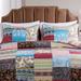 Greenland Home Fashions Bohemian Dream 100% Cotton Pillow Shams, Set of 2