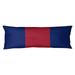 New York New York Big Football Stripes Body Pillow (w/Rmv Insert)