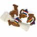 Handmade Chocolate Llama Napkin Rings, Set of 4 (Nepal)