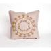 Lace Spiral 20-inch Throw Pillow