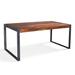 Timbergirl Handmade Reclaimed Sheesham Wood Dining Table (India)