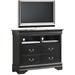 LYKE Home Anabelle Black Media Chest