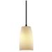 Justice Design Fusion 1-light Dark Bronze Small Pendant