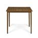 Polaris Outdoor Minimalist Acacia Wood Bar Table by Christopher Knight Home - 26.00"D x 45.00"W x 41.00"H