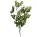18" 5 Stems Artificial frosted Eucalyptus Greenery Plant For Christmas Decorations Home Decor, Holiday Bush