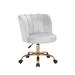 Porthos Home Alma Velvet Swivel Office Chair