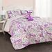 Lush Decor Pixie Fox 4-piece Quilt Set