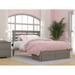 Oxford Platform Bed with Foot Drawer