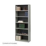 For Books - 6-Shelf Value Steel Bookcase Bookshelf