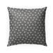 Dainty Charcoal Indoor|Outdoor Pillow By Kavka Designs