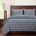 Revolution Plus, Everlast Hamilton Navy Stain Resistant Duvet Cover