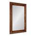 Kate and Laurel Quaid Wood Framed Wall Mirror - 24x36