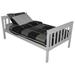 Pine Twin Mission Bed