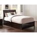 Portland Queen Platform Bed with 2 Drawers in Espresso