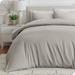 Bare Home Premium Washed Microfiber Duvet Cover and Sham Set