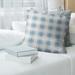 Carolina Football Luxury Plaid Accent Pillow-Cotton Twill