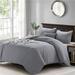 WHOLINENS Linen Duvet Cover with Pillow Shams, 3 Pieces Set, Basic Style