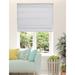 Arlo Blinds White Light Filtering Cordless Fabric Roman Shades