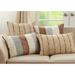 Thin Stripe Design Throw Pillow