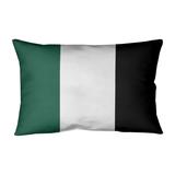 New York New York Fly Football Stripes Pillow (Indoor/Outdoor)
