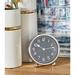 Stainless Steel Glam Clock No Theme (Set of 2) - 5 x 3 x 6Round