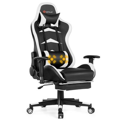 Massage Gaming Chair Reclining Backrest Racing Computer Office Chair