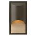 Hinkley Cascade 1-Light Outdoor Wall Mount in Bronze