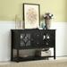 50'' Wide 2 Drawer Buffet Console Table - 51.8" L x 15.5" W x 35" H