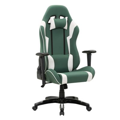 Porch & Den Banton Bonded Leather, Fabric, and Mesh High-back Ergonomic Gaming Chair