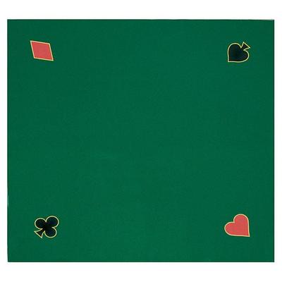 Green Felt Texas Hold 'Em Poker Game Layout