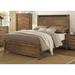 Brayden Complete Satin Wood Panel Bed