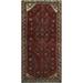 Noori Rug Vintage Distressed Rogers Red-Rust/Ivory Runner - 4'5" x 8'10"