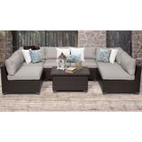 Belle 7 Piece Outdoor Wicker Patio Furniture Set 07a