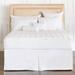 Alexander Comforts Beverly Natural Cotton Mattress Pad - White